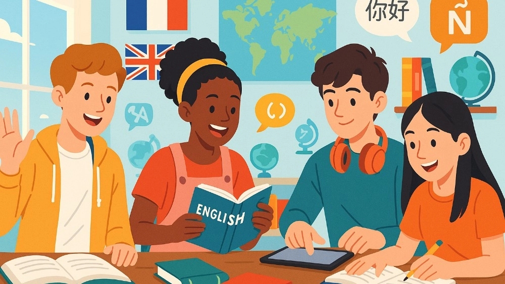 The best ways to learn foreign language for teens in Langrud